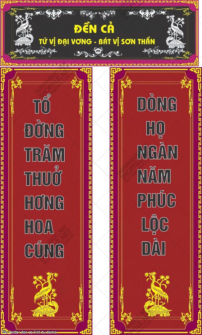 file vector den ca linh tu 